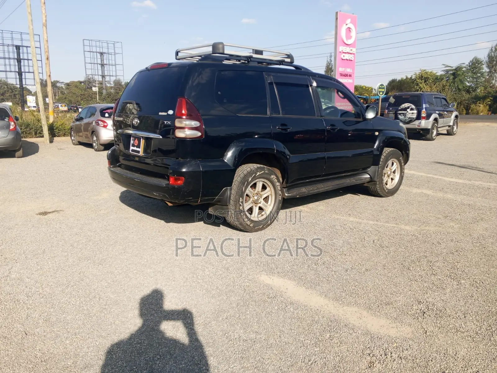 Toyota Land Cruiser Prado 2008 Black