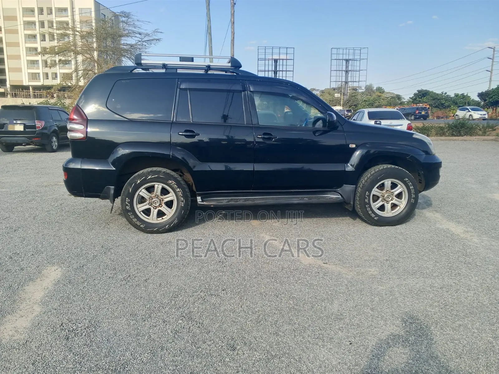 Toyota Land Cruiser Prado 2008 Black