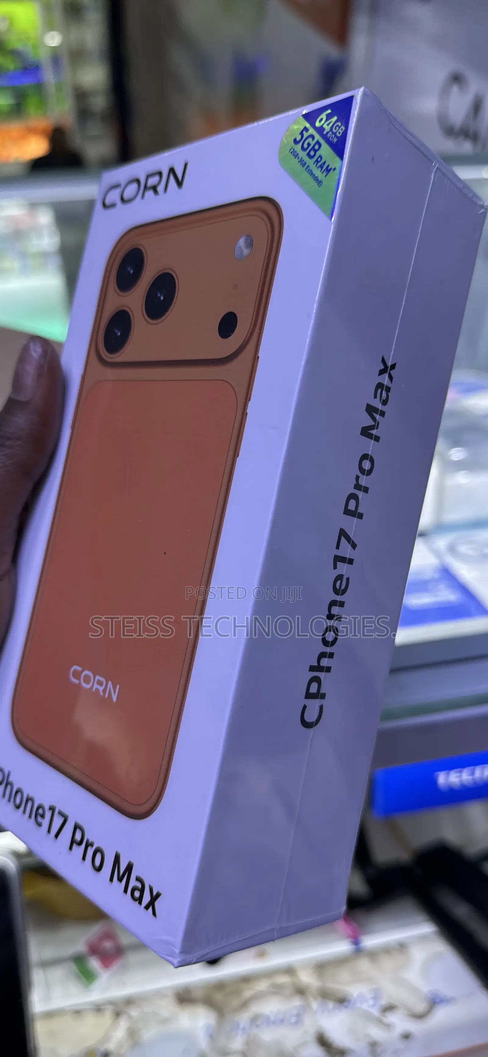 New Mobile Phone 64 GB Orange