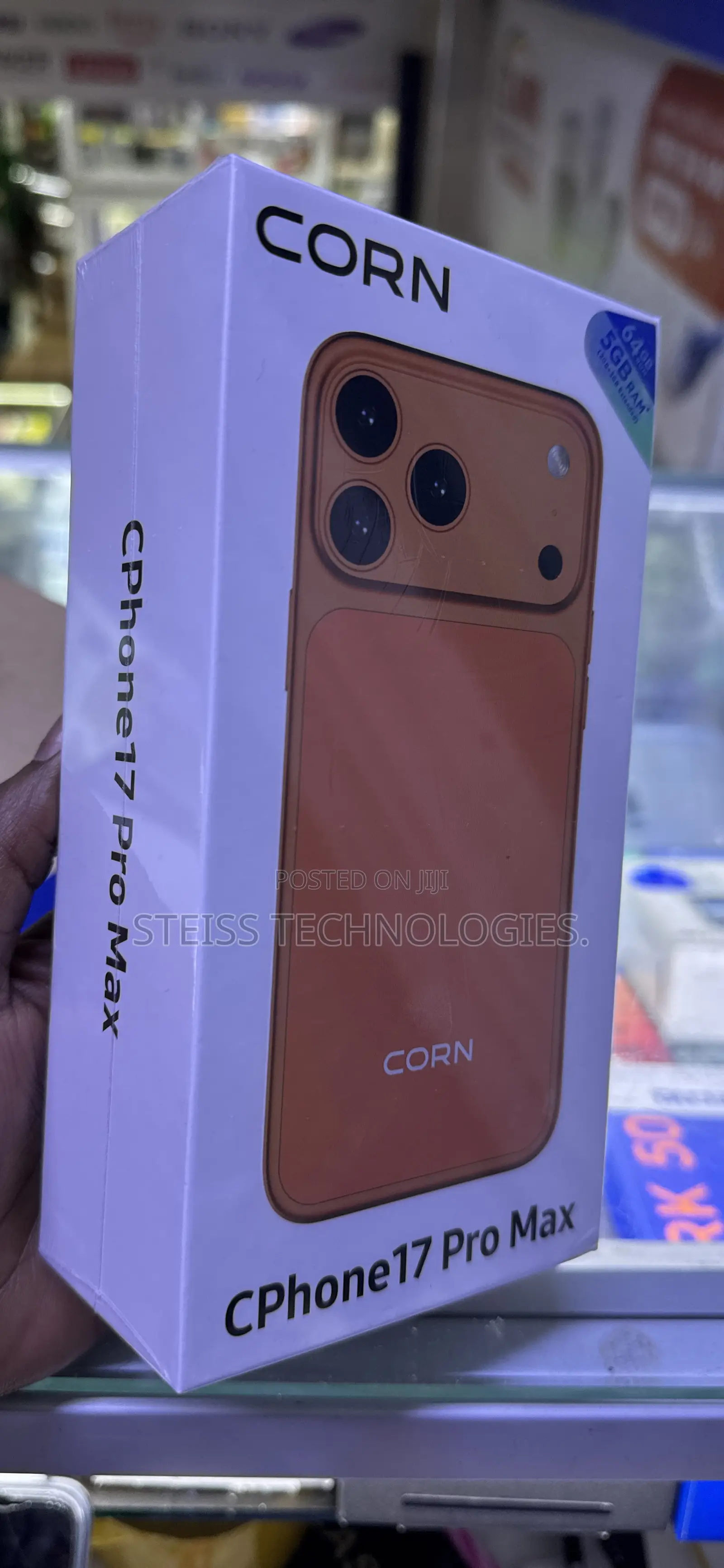 New Mobile Phone 64 GB Orange