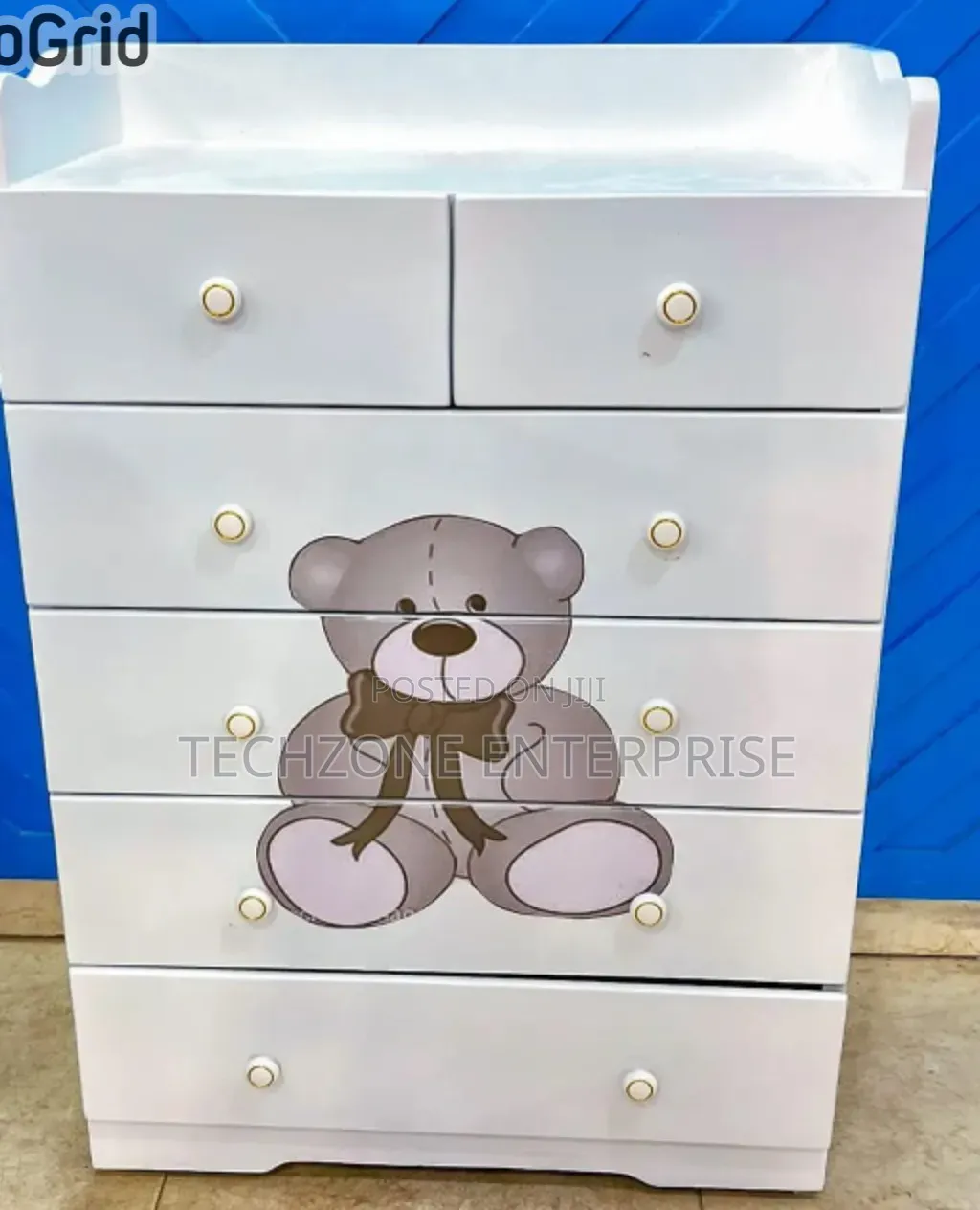 New Born Kids/Baby Chest of Drawers Cabinet, White ,,