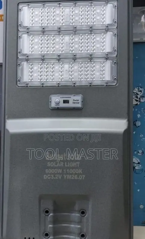 Budget Solar Project Street Light – 6000W