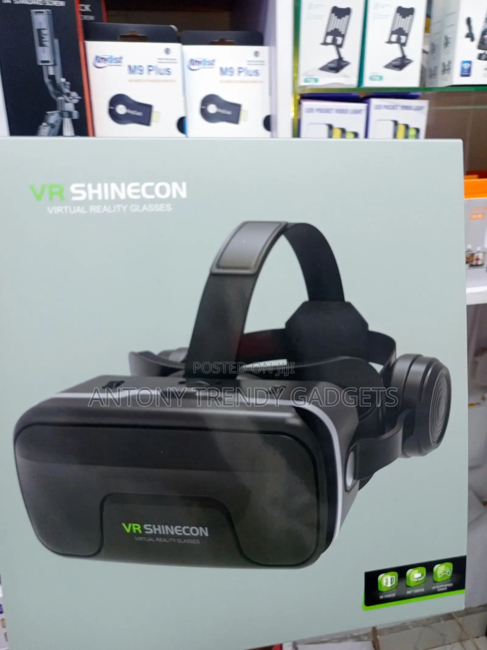 Shinecon Virtual Reality Glasses 4.7-7 Inch Phone Compatible VR Headse