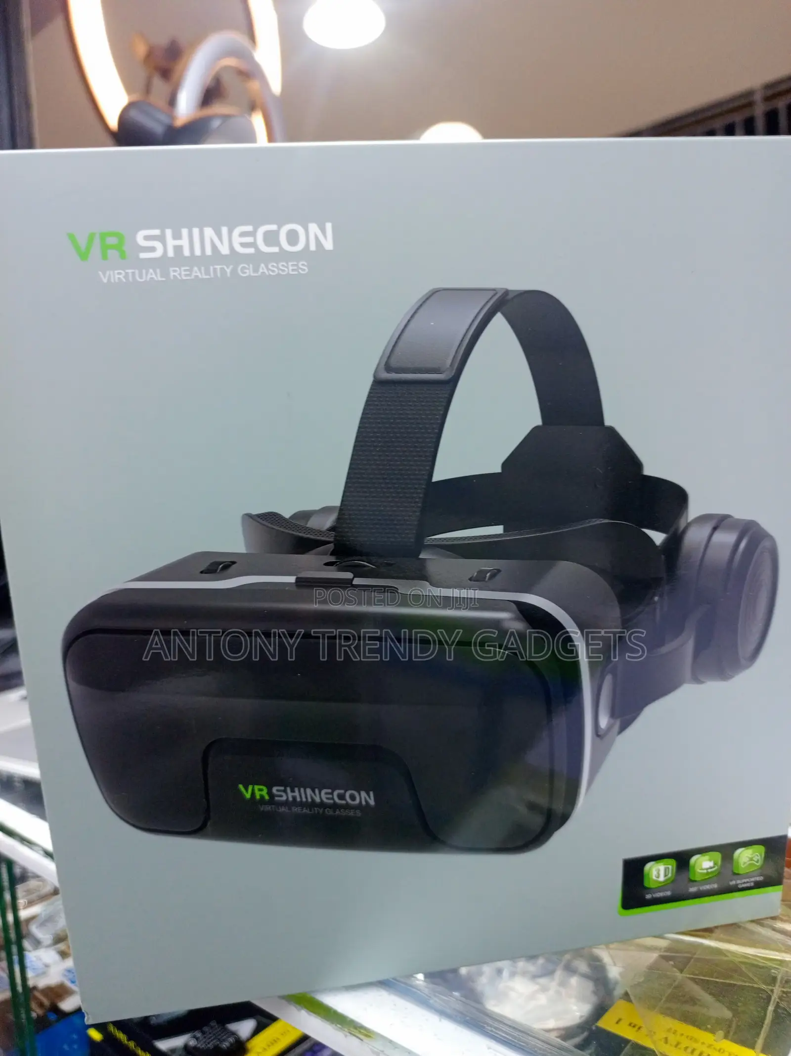 Shinecon Virtual Reality Glasses 4.7-7 Inch Phone Compatible VR Headse