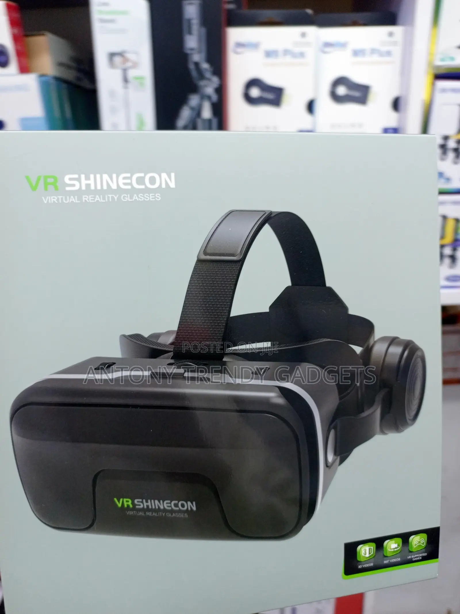 Shinecon Smartphone Headset for 3D Movies 360° Gaming & Virtual Tours