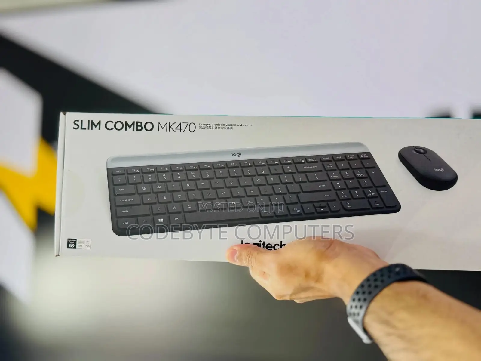 .Logitech MK470 Slim Combo - GRAPHITE - US INT'L