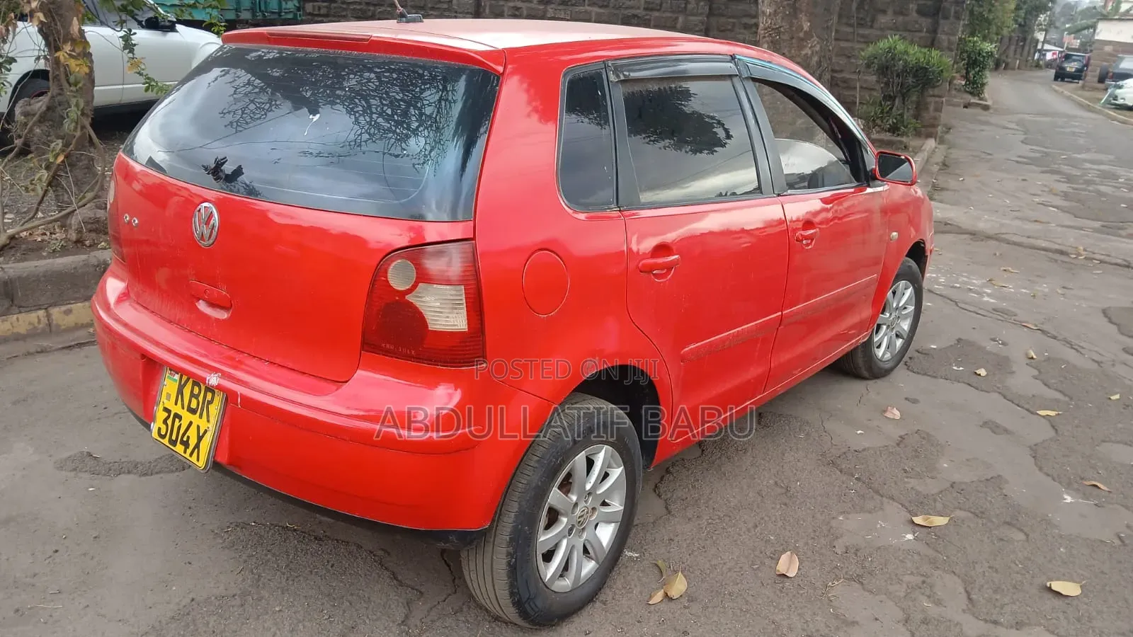 Volkswagen Polo 2007 Red