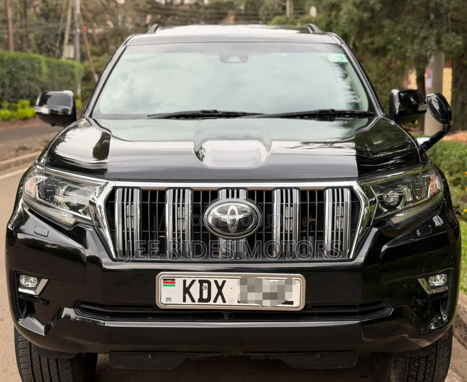 Toyota Land Cruiser Prado 2018 Burgundy