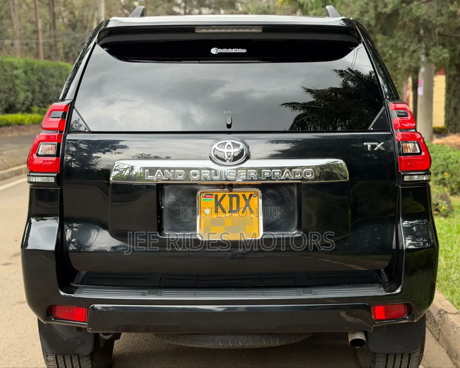 Toyota Land Cruiser Prado 2018 Burgundy