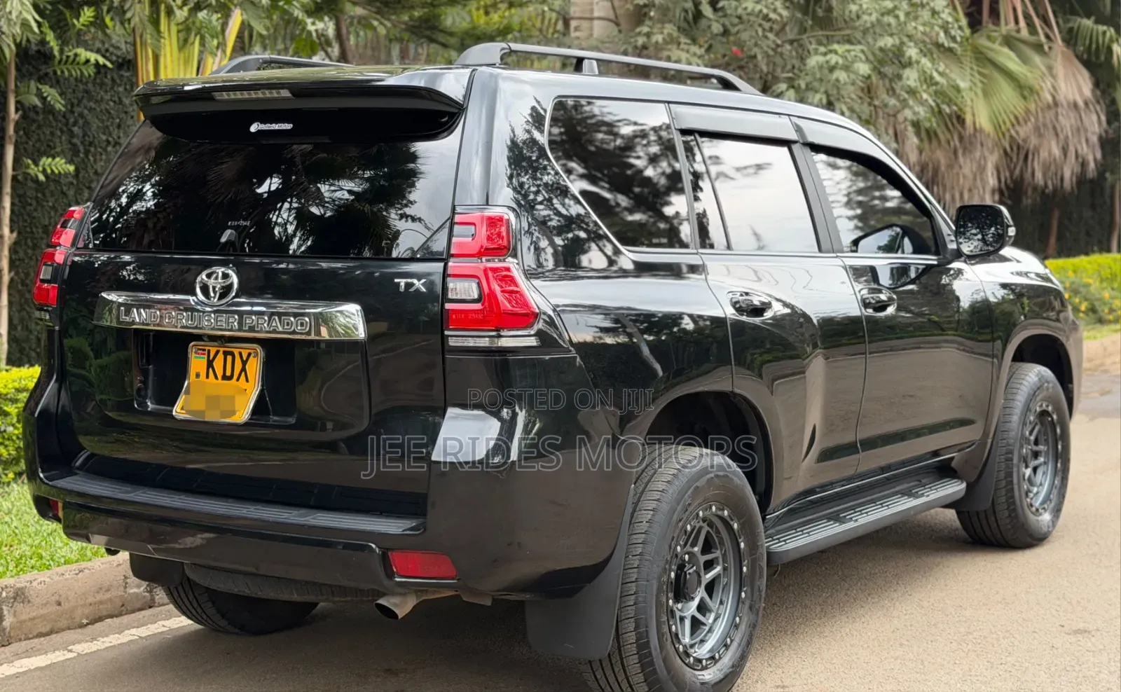 Toyota Land Cruiser Prado 2018 Burgundy