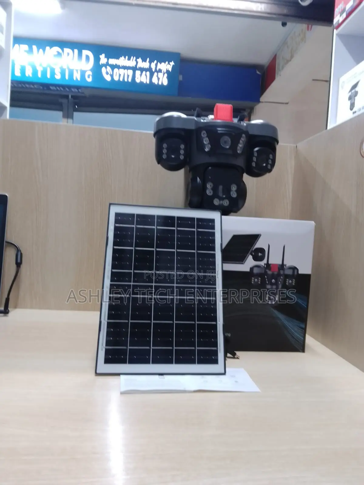 Ultra HD V380 Triple Lens Smart Camera With Alarm