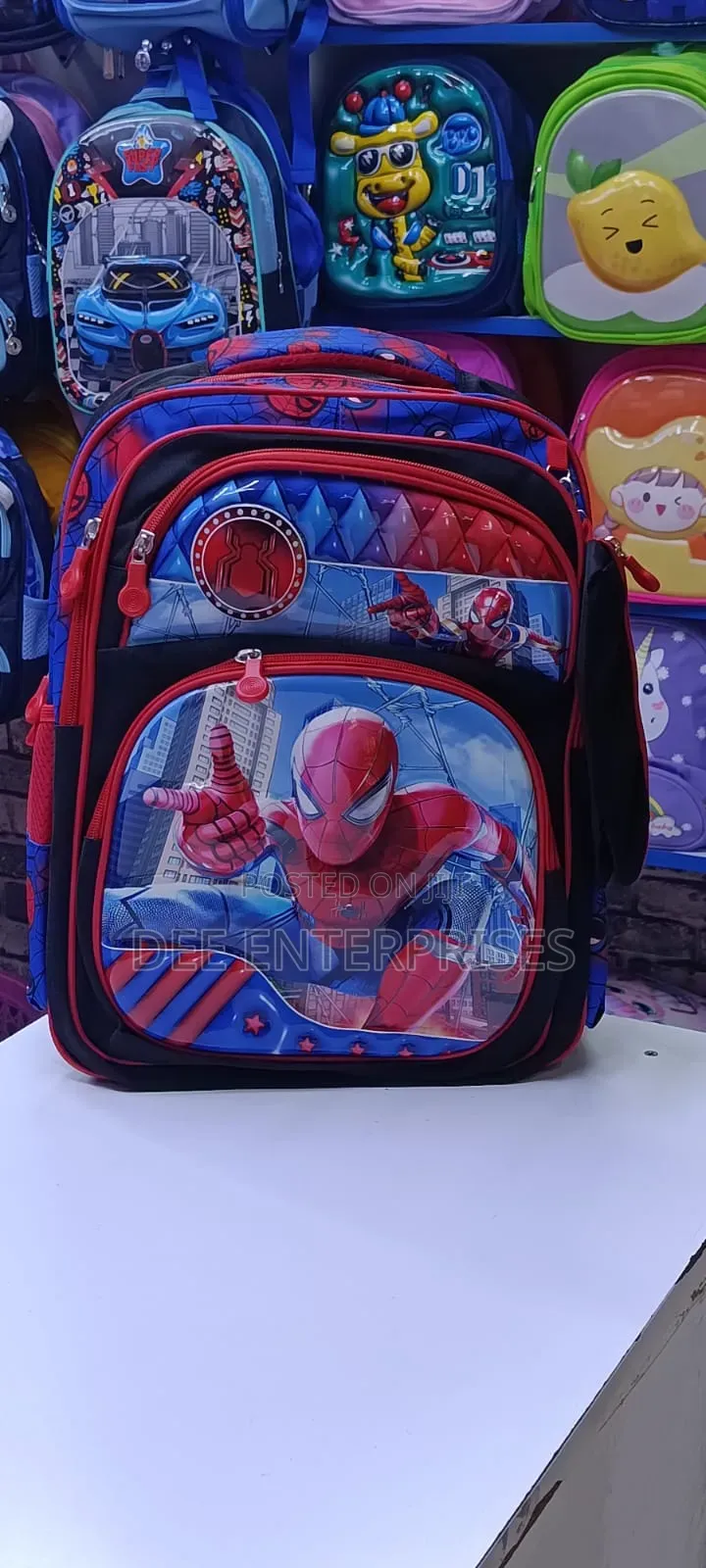 Cartoon Themed School Bag