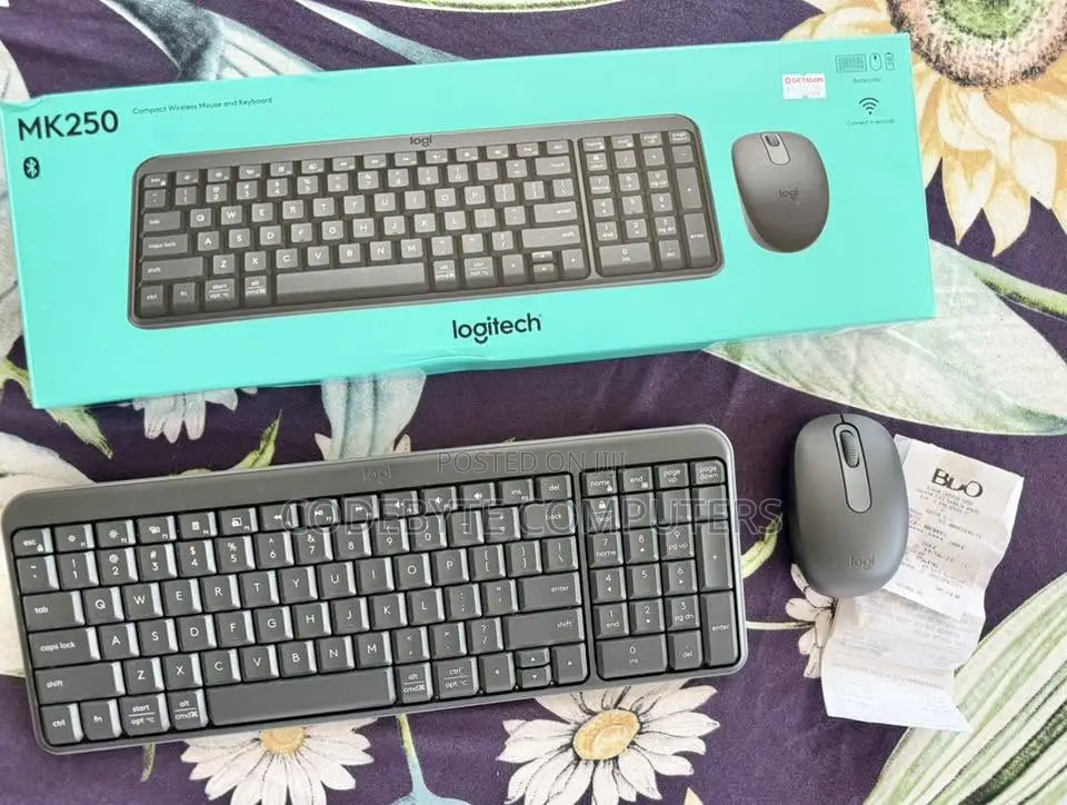Logitech Mk250 Bluetooth Wireless Mouse and Keyboard Combo
