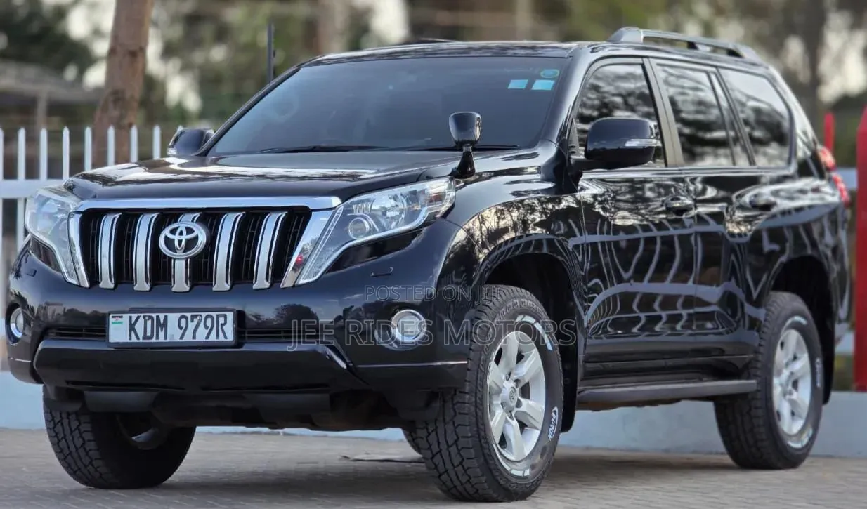 Toyota Land Cruiser Prado 2018 Burgundy