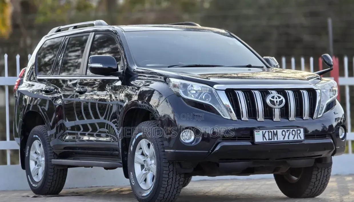 Toyota Land Cruiser Prado 2018 Burgundy