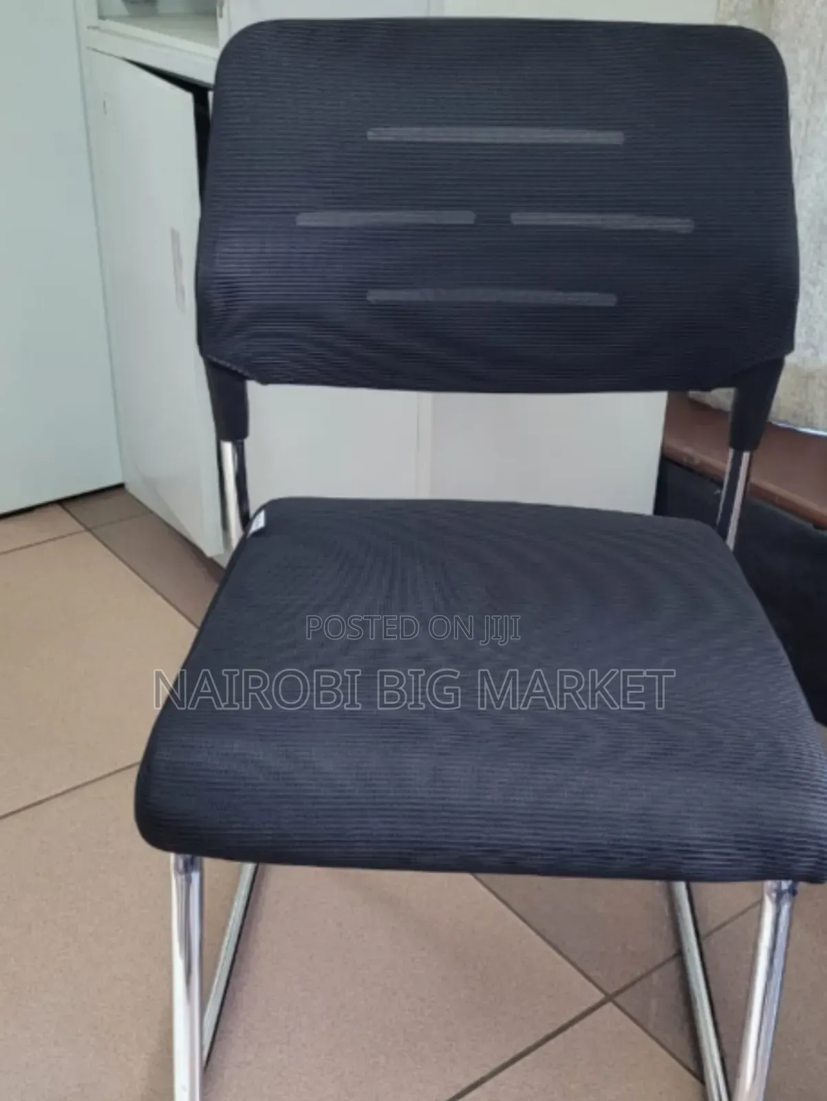 Executive Leather Office Waiting Chair