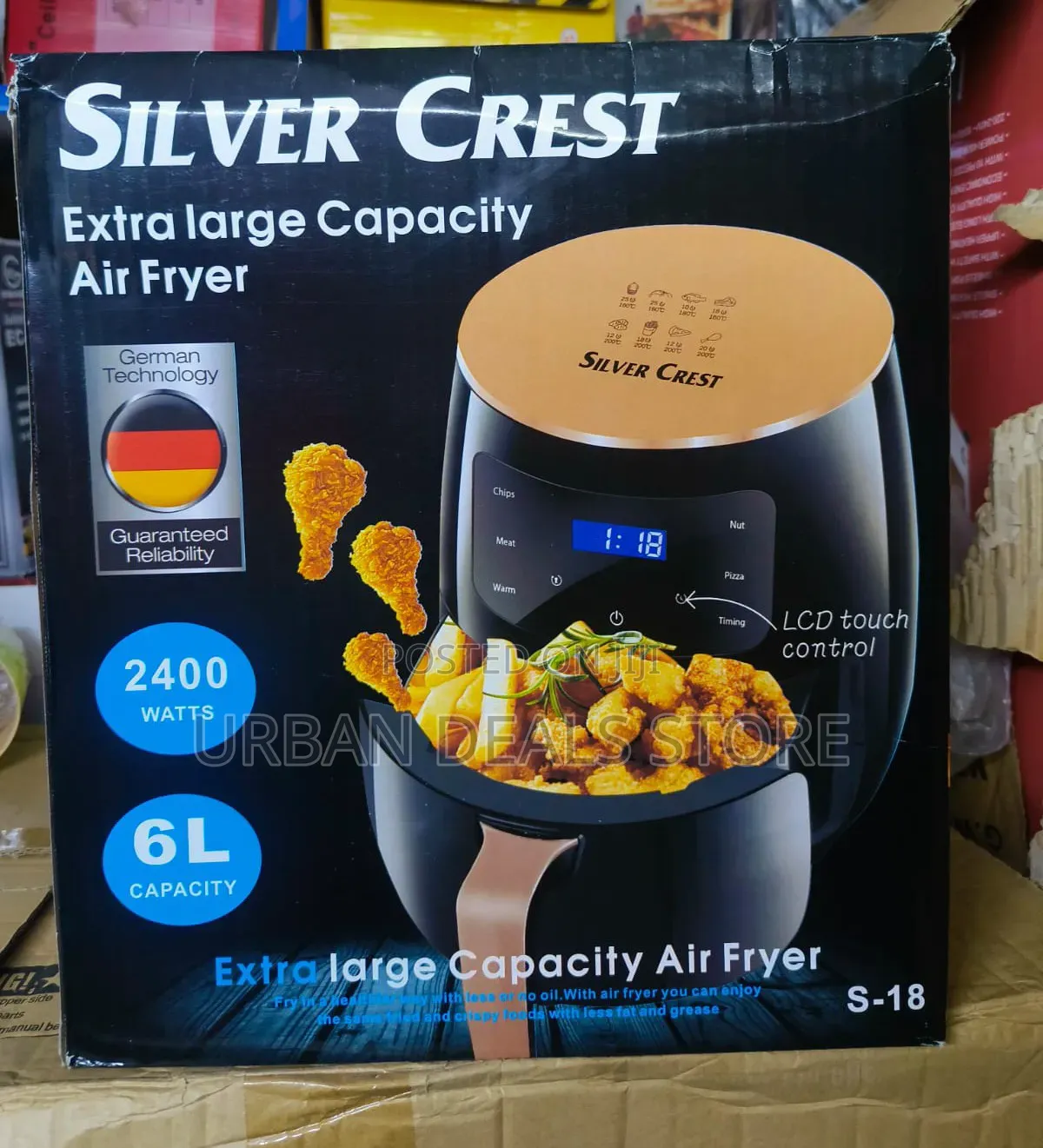 Silver Crest 6-Litre Air Fryer