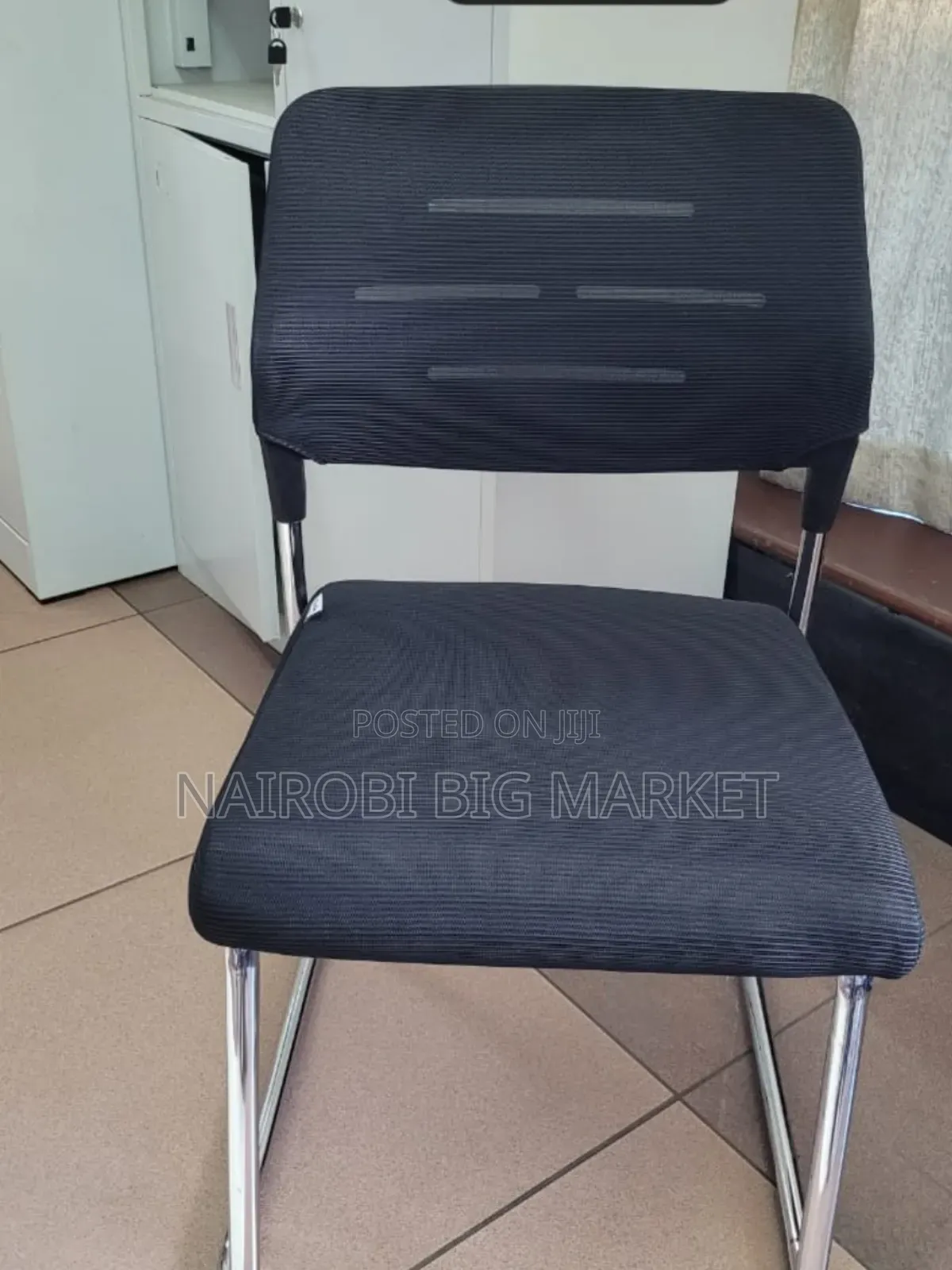 Executive Leather Office Waiting Chair