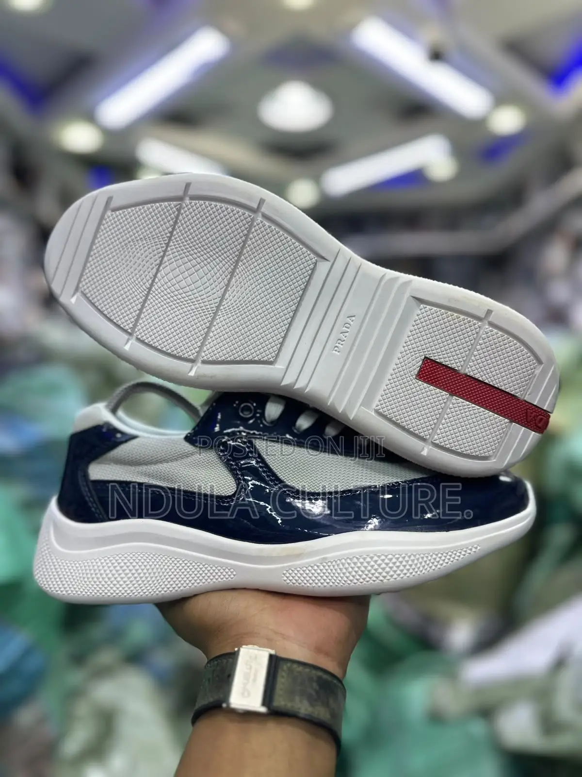 Prada America’S Cup Luna Rossa Sneakers