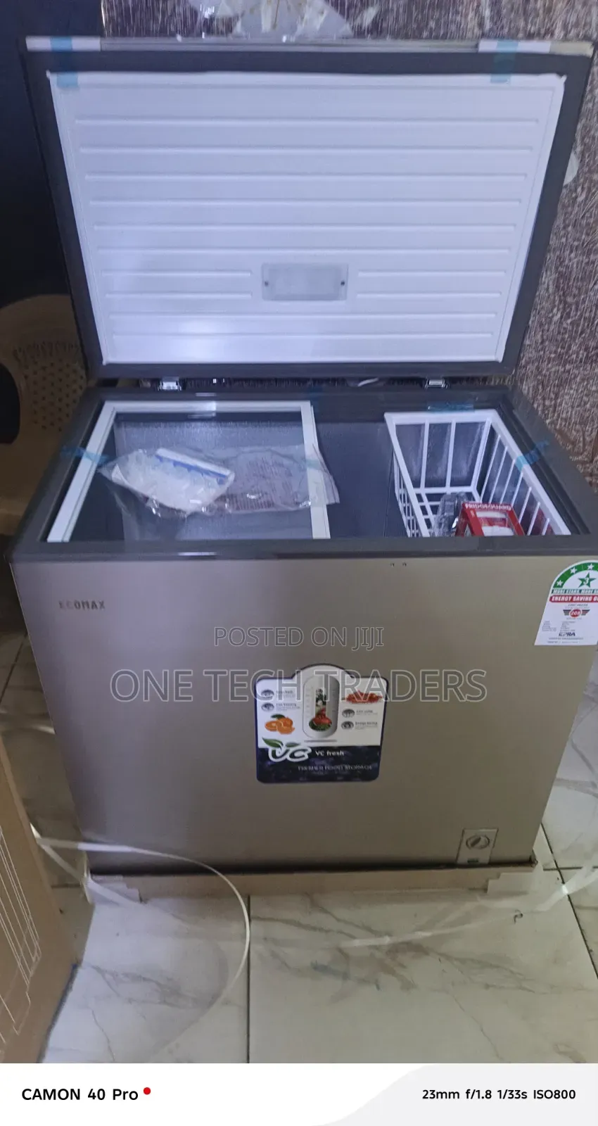 Ecomax 219L Chest Freezer – Spacious & Energy Saving
