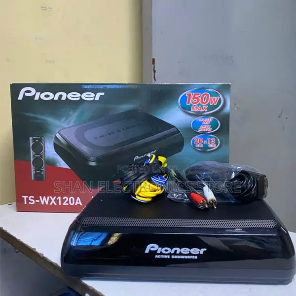 . Original Pioneer 150W TS-WX120A Compact Bass Speaker