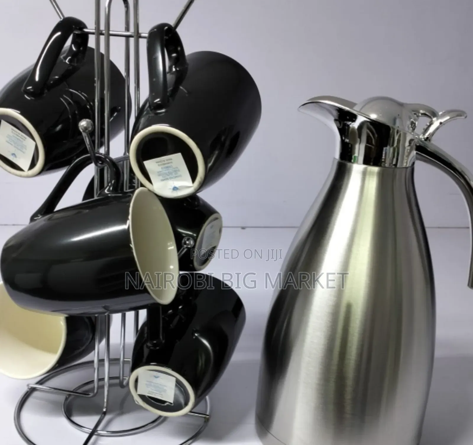 2l Flask With 6cups