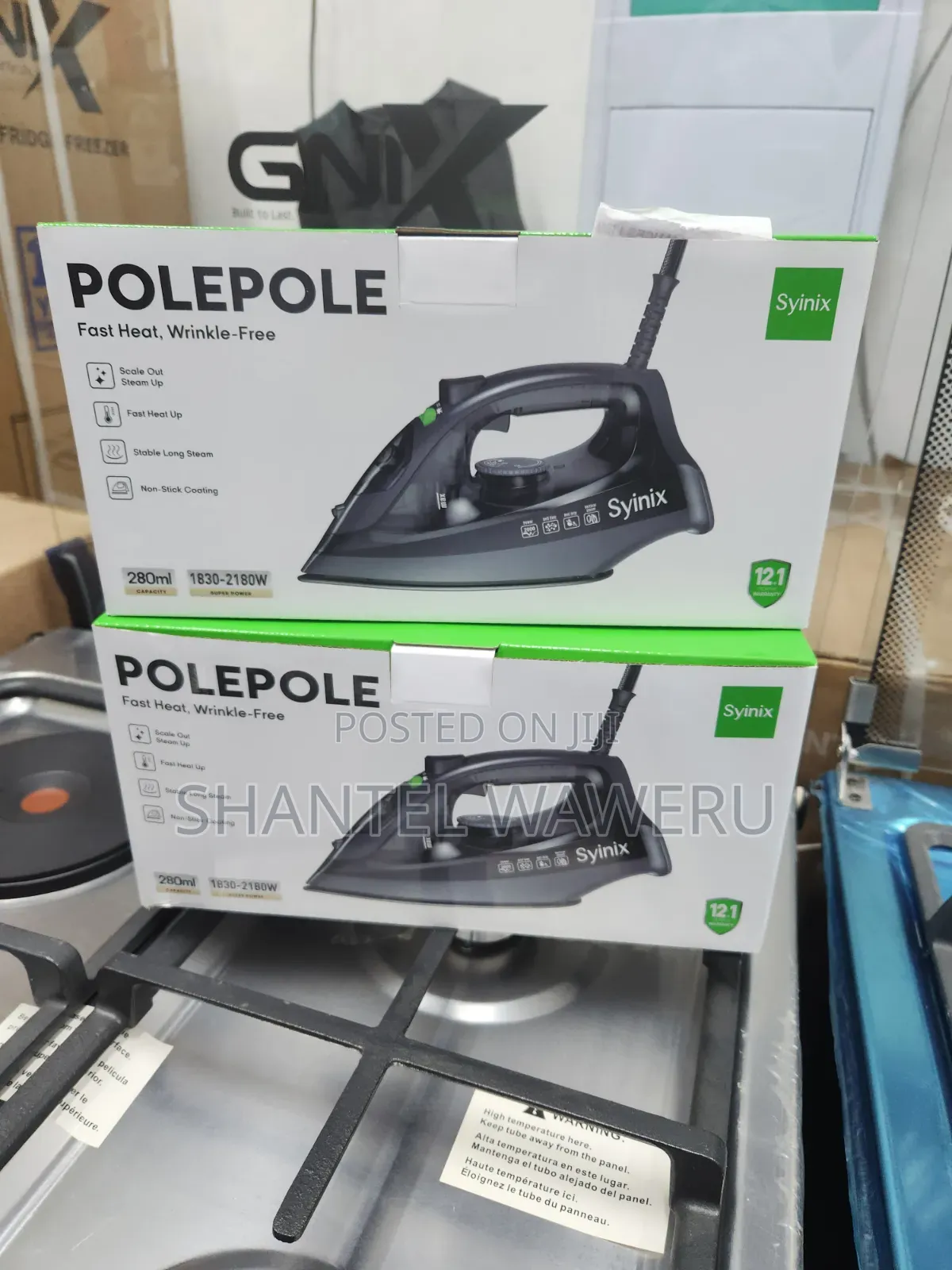 Non -Stick Coating Iron Box