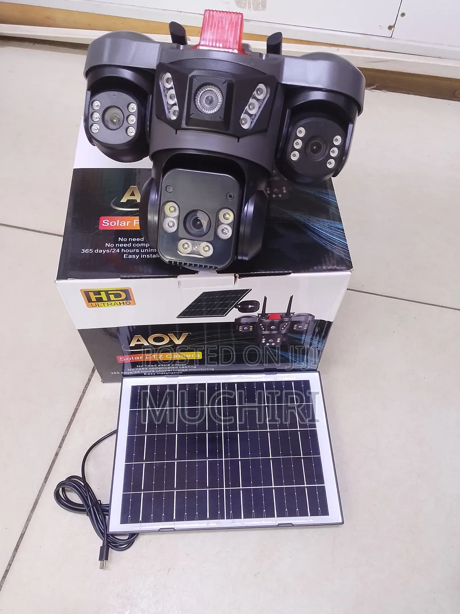 V380 Smartnet Triple Lens AOV CCTV Camera