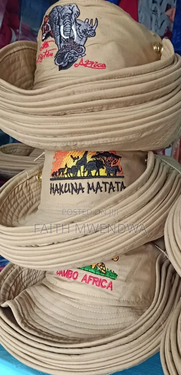 Embroidery Safari Hats
