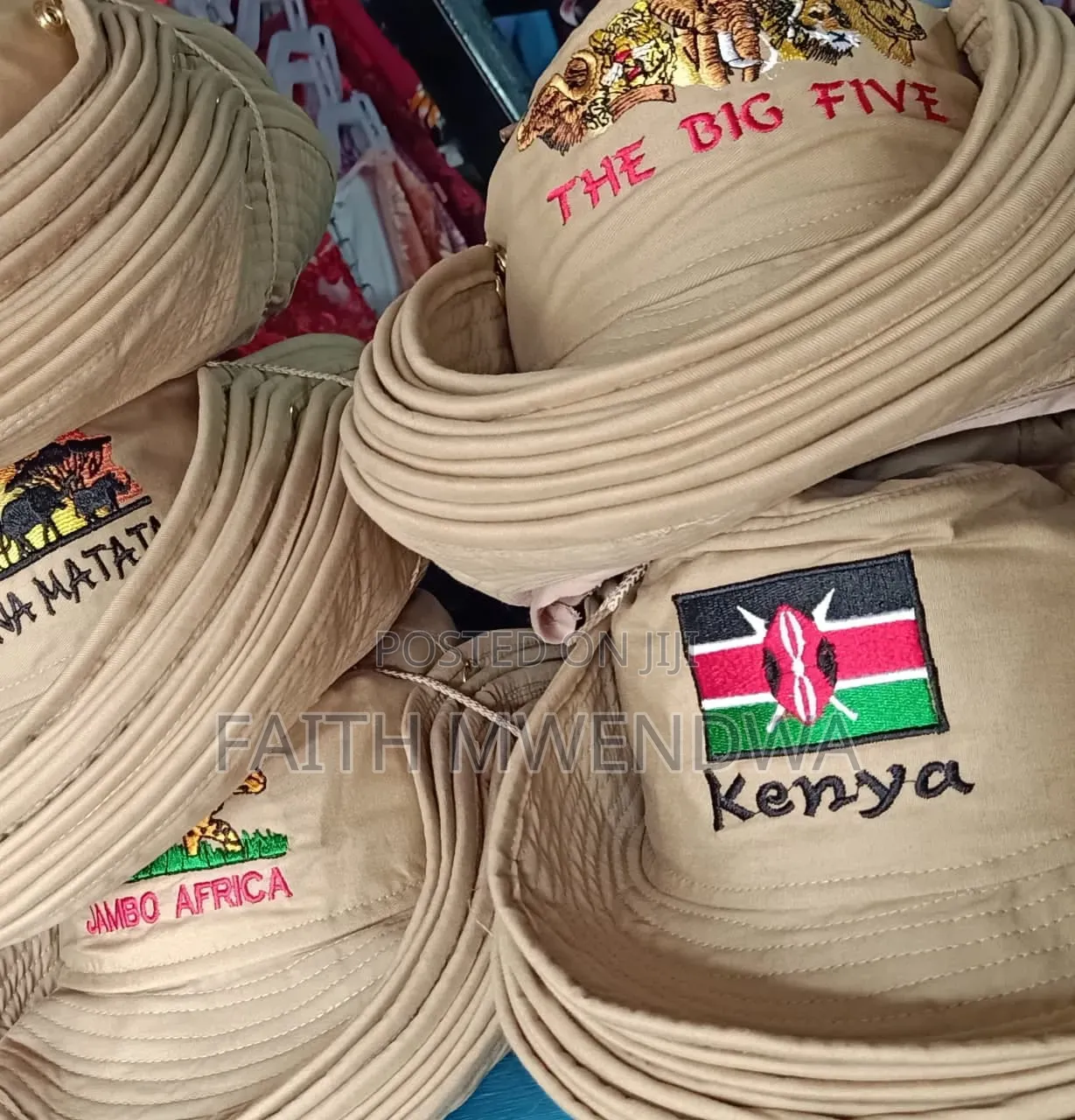Embroidery Safari Hats
