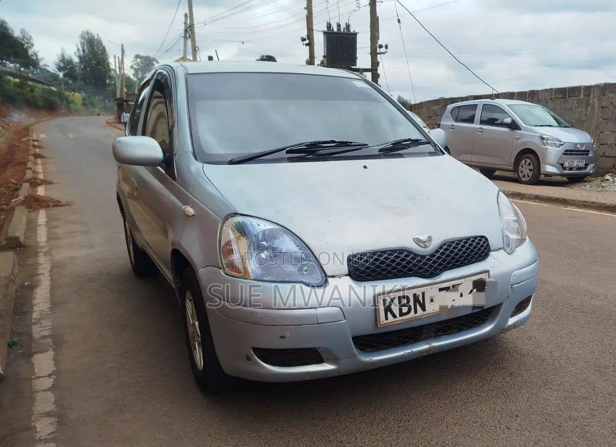 Toyota Vitz 2004 Silver