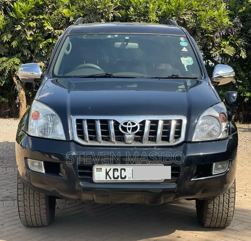 Toyota Land Cruiser Prado 2008 Black
