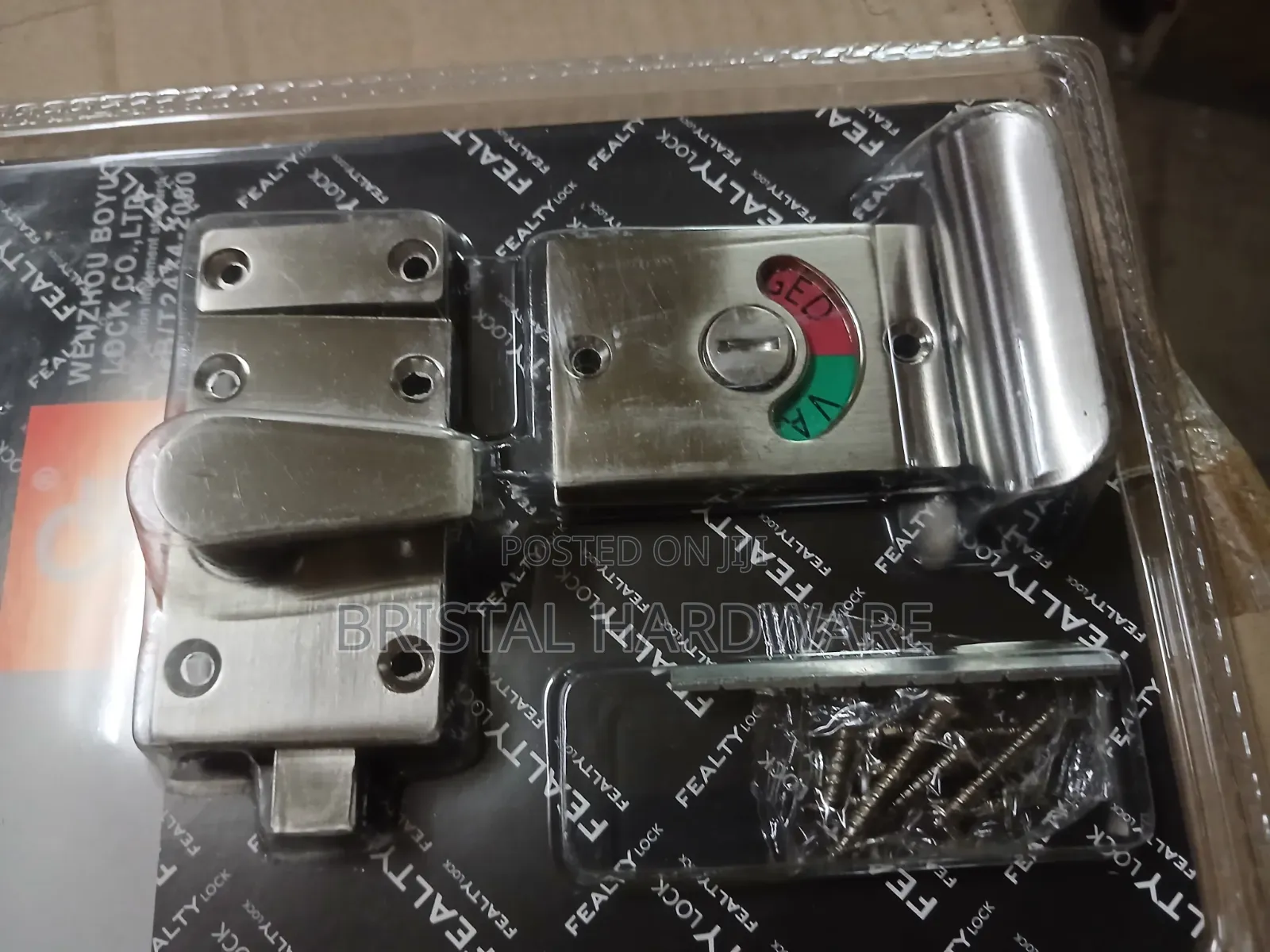 Fealty Stainless Indicator Steel Door Lock