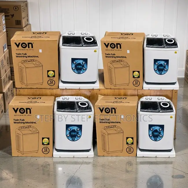 Factory Prices Twin Tub VON 10KG Twin Tub Washing Machines