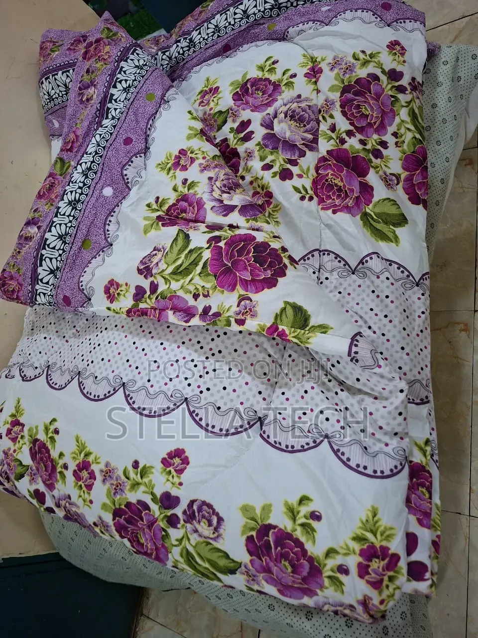 Cotton Duvets 6by 6 With One Bedsheet and 2 Pillow Cases