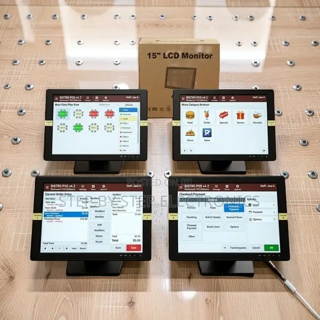 Exclusive Prices 14 Inch, 15 Inch, 17 Inch Touch Screen POS Monitors