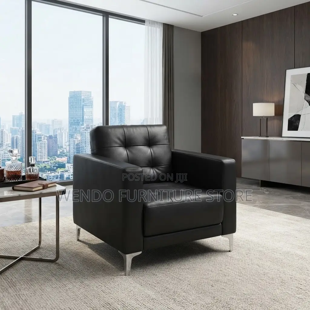 Office Sofa; Leather Executive Oner Seater Office Sofa