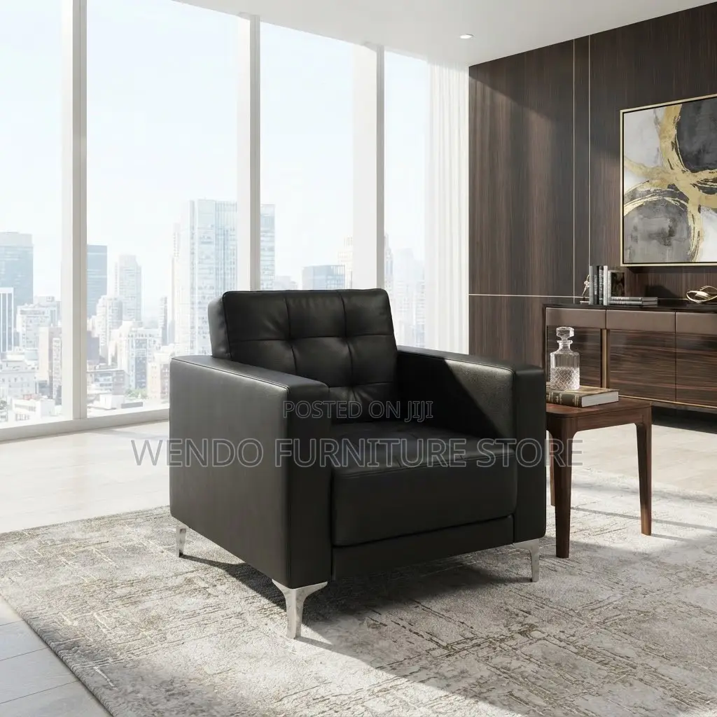 Office Sofa; Leather Executive Oner Seater Office Sofa