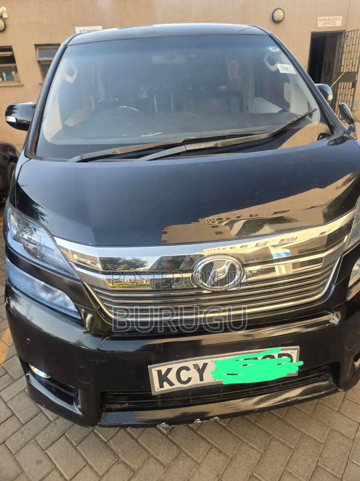 Toyota Vellfire 2013 Black