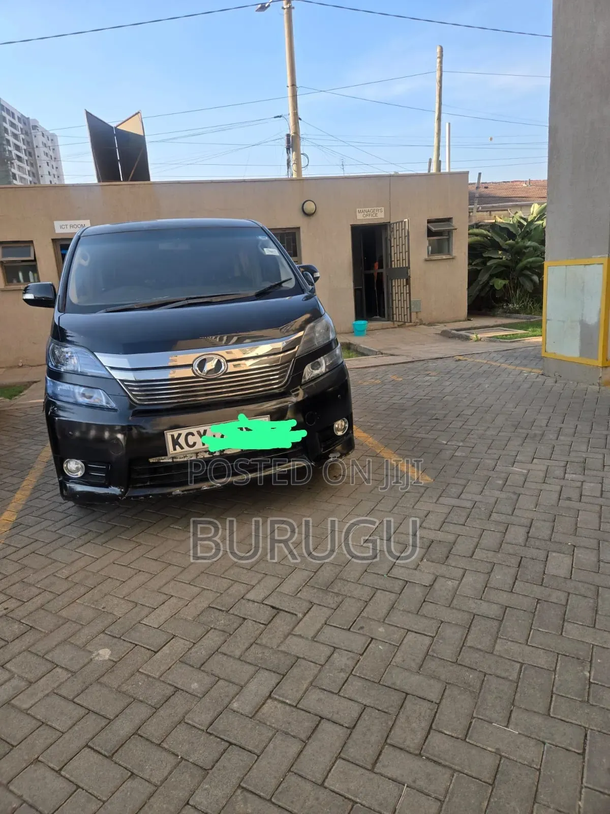 Toyota Vellfire 2013 Black