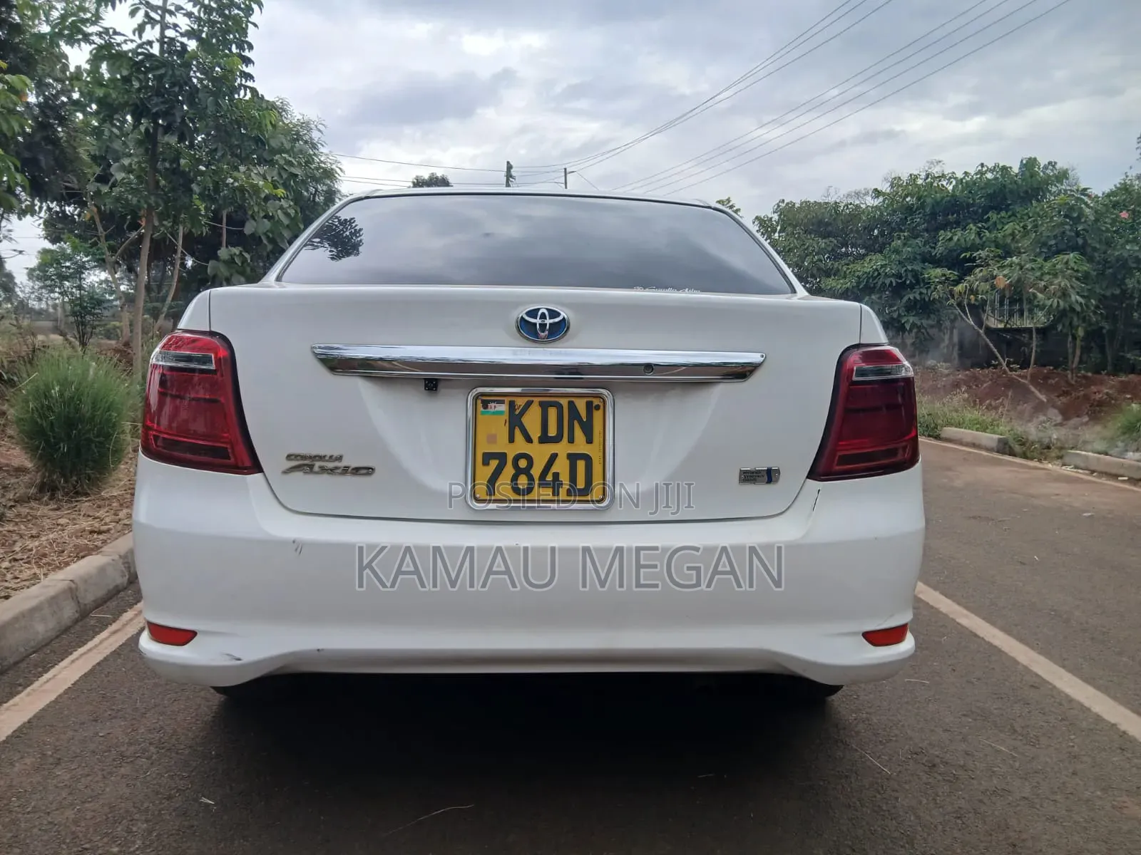 Toyota Axio 2018 White