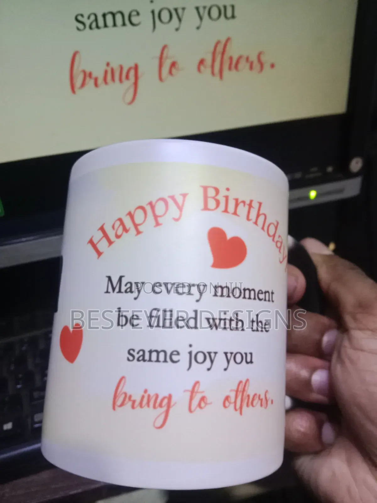 Happy Birthday Mugs Printing