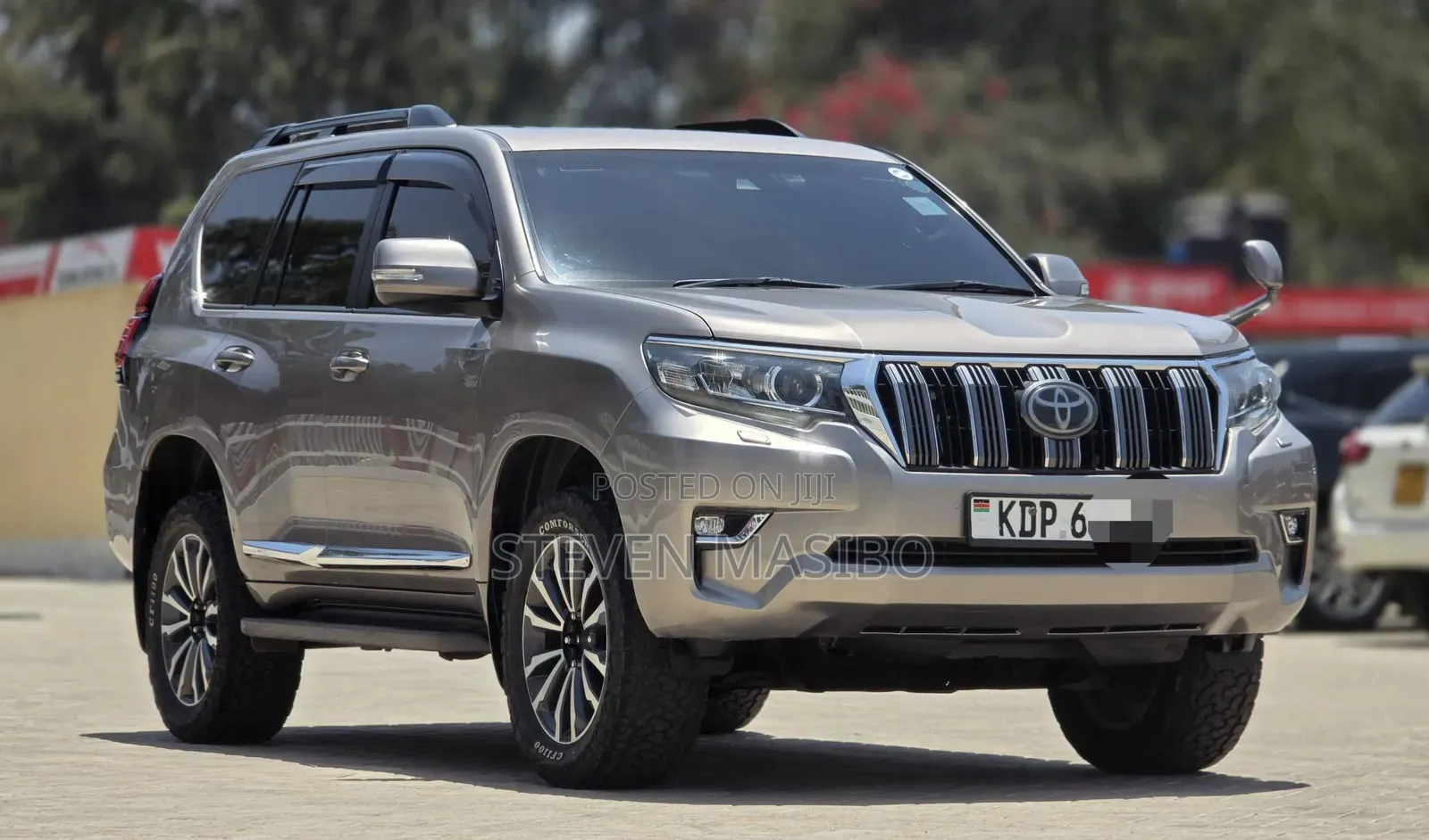 Toyota Land Cruiser Prado 2017 Silver