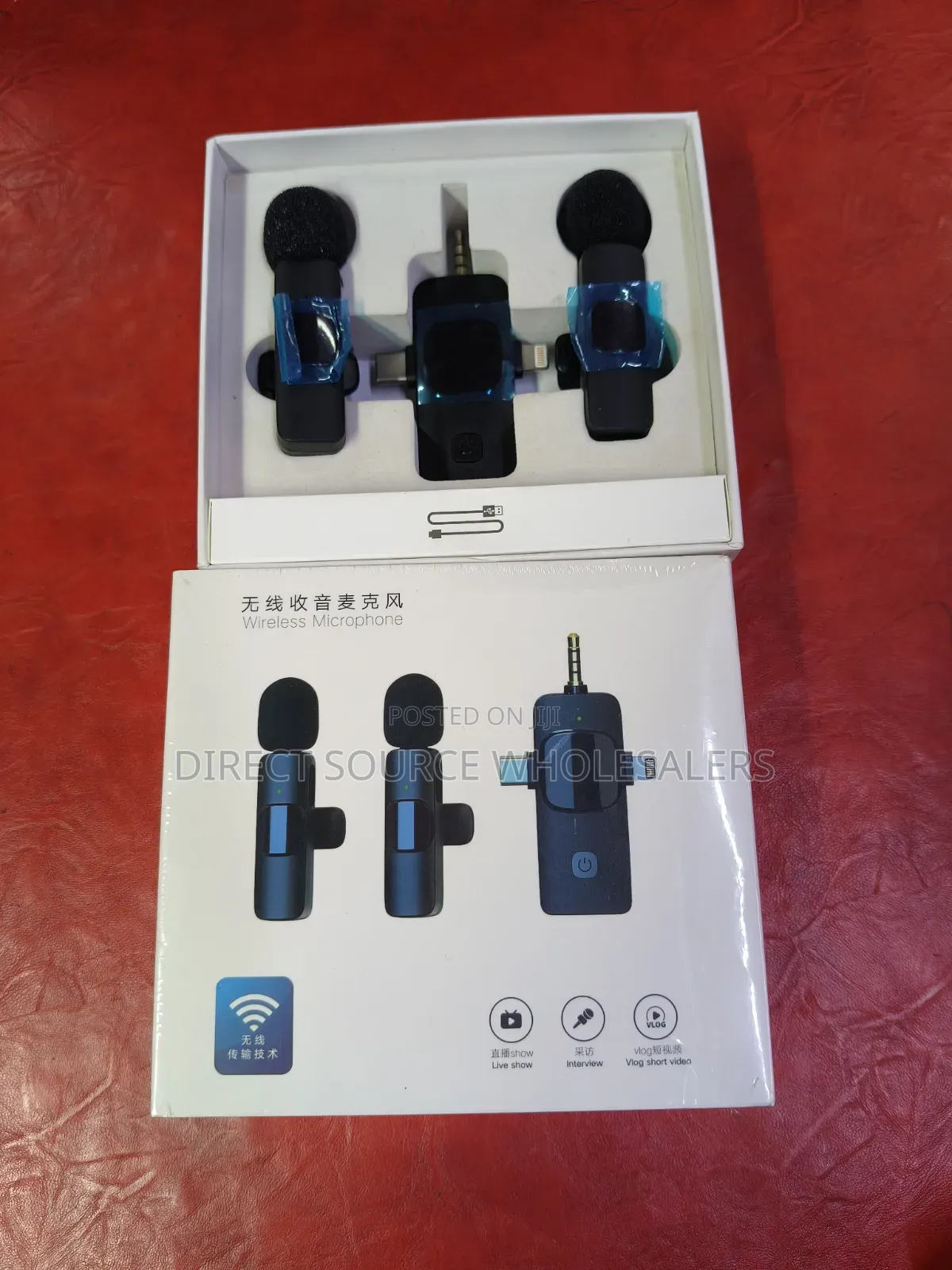 K15 Wireless Lavalier Microphone – Professional Clip-on Mic