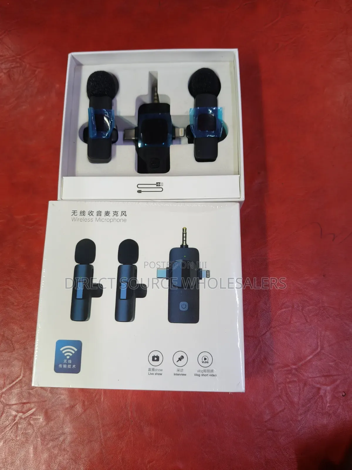 K15 Wireless Recording Microphone for Phone & Camera