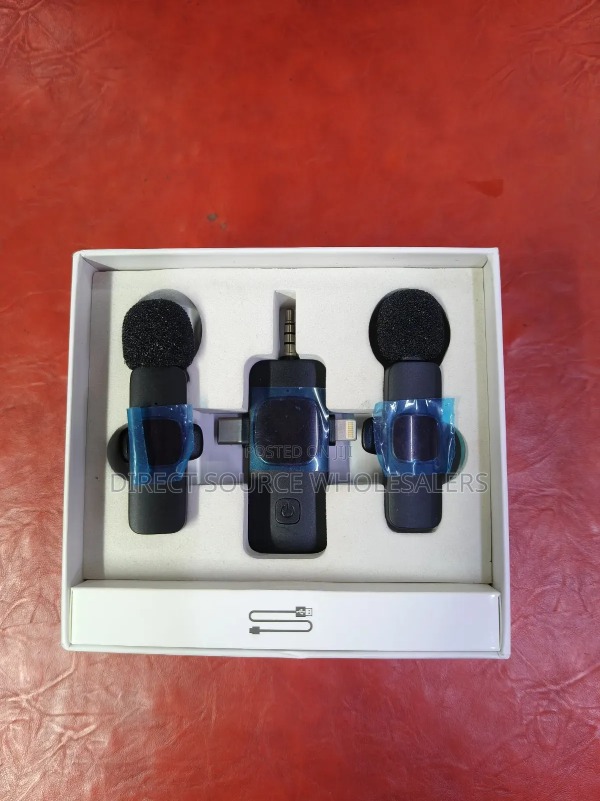 K15 Dual Wireless Lavalier Microphone for Vlogging