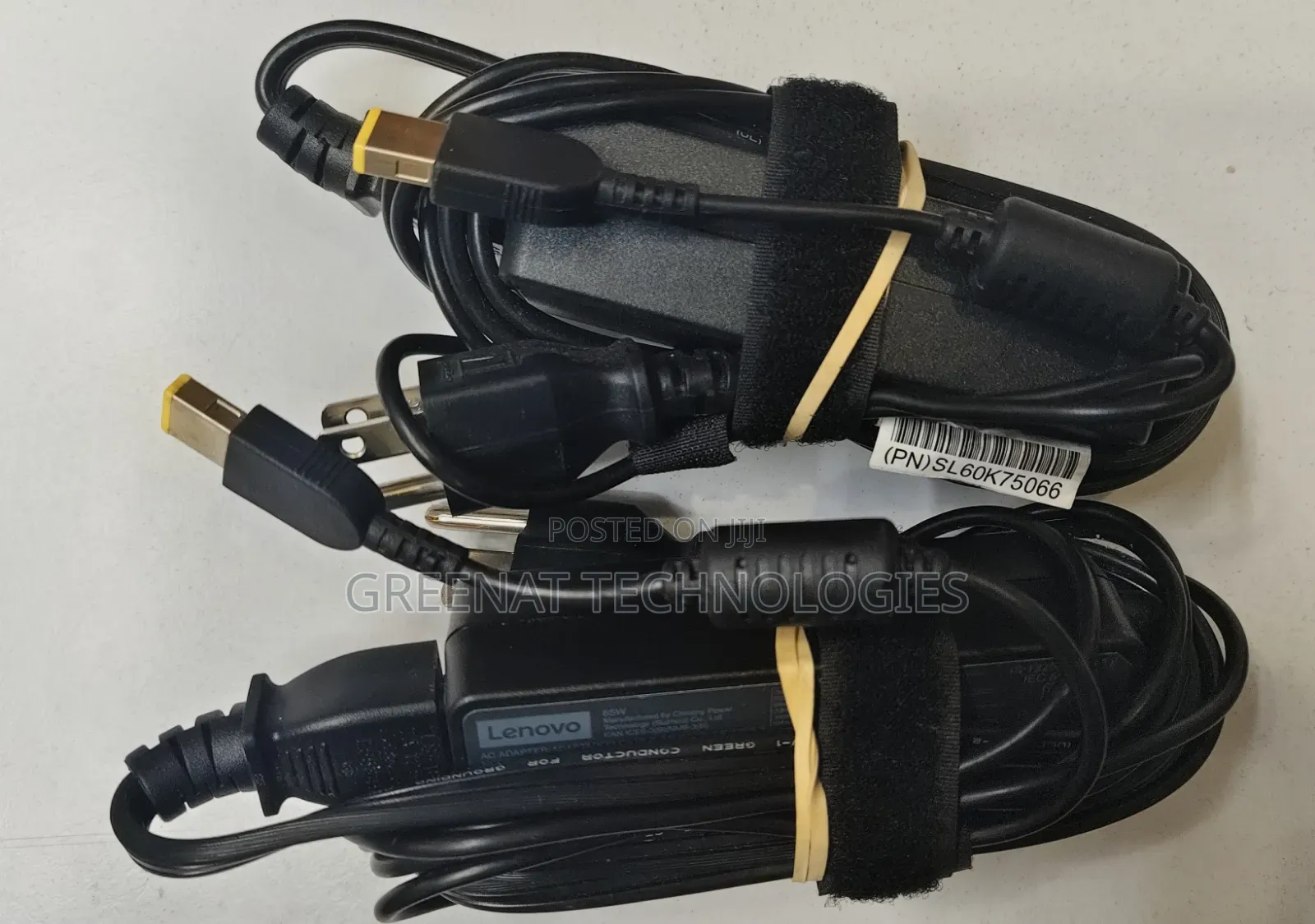 Ex Uk Original Genuine Lenovo USB Charger 65w Charger 20v 3.25a