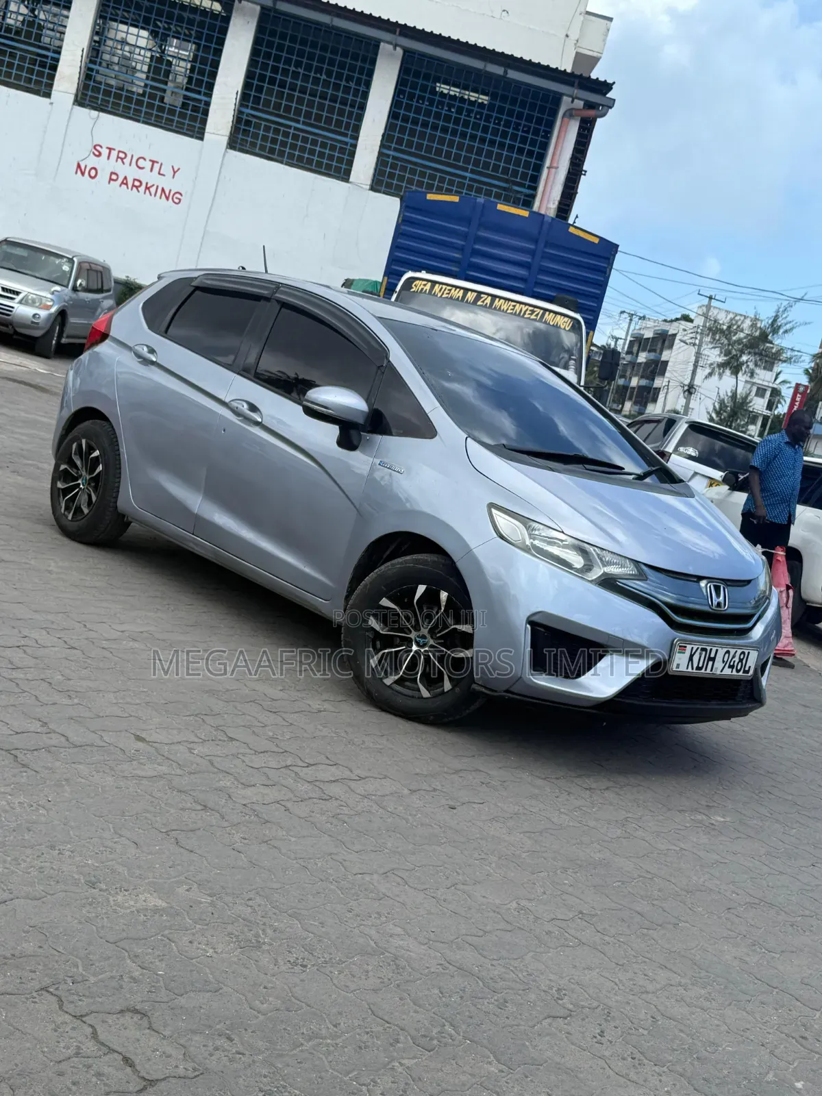 Honda Fit 2015 Blue