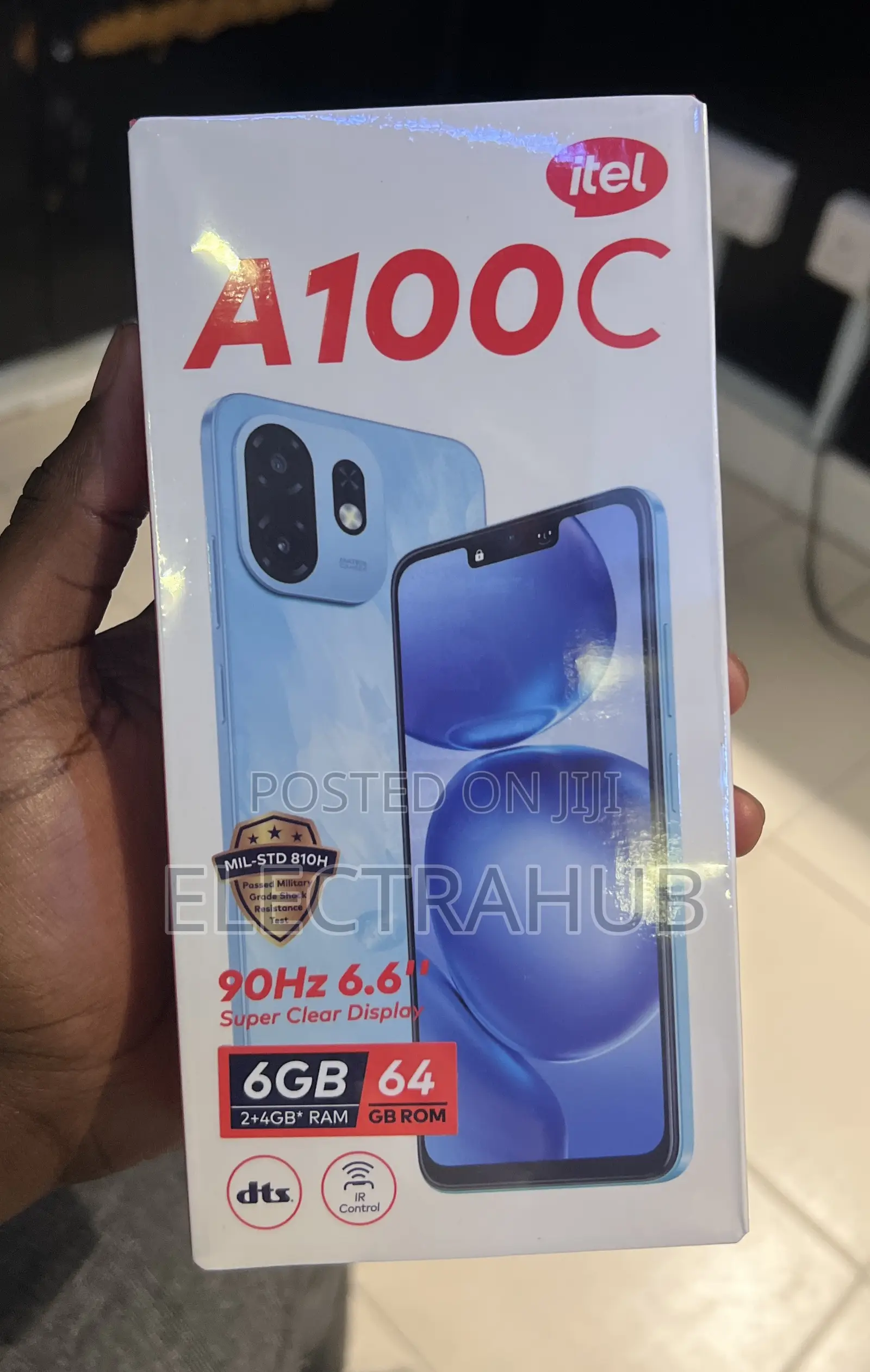 New Itel A100C 64 GB Gold