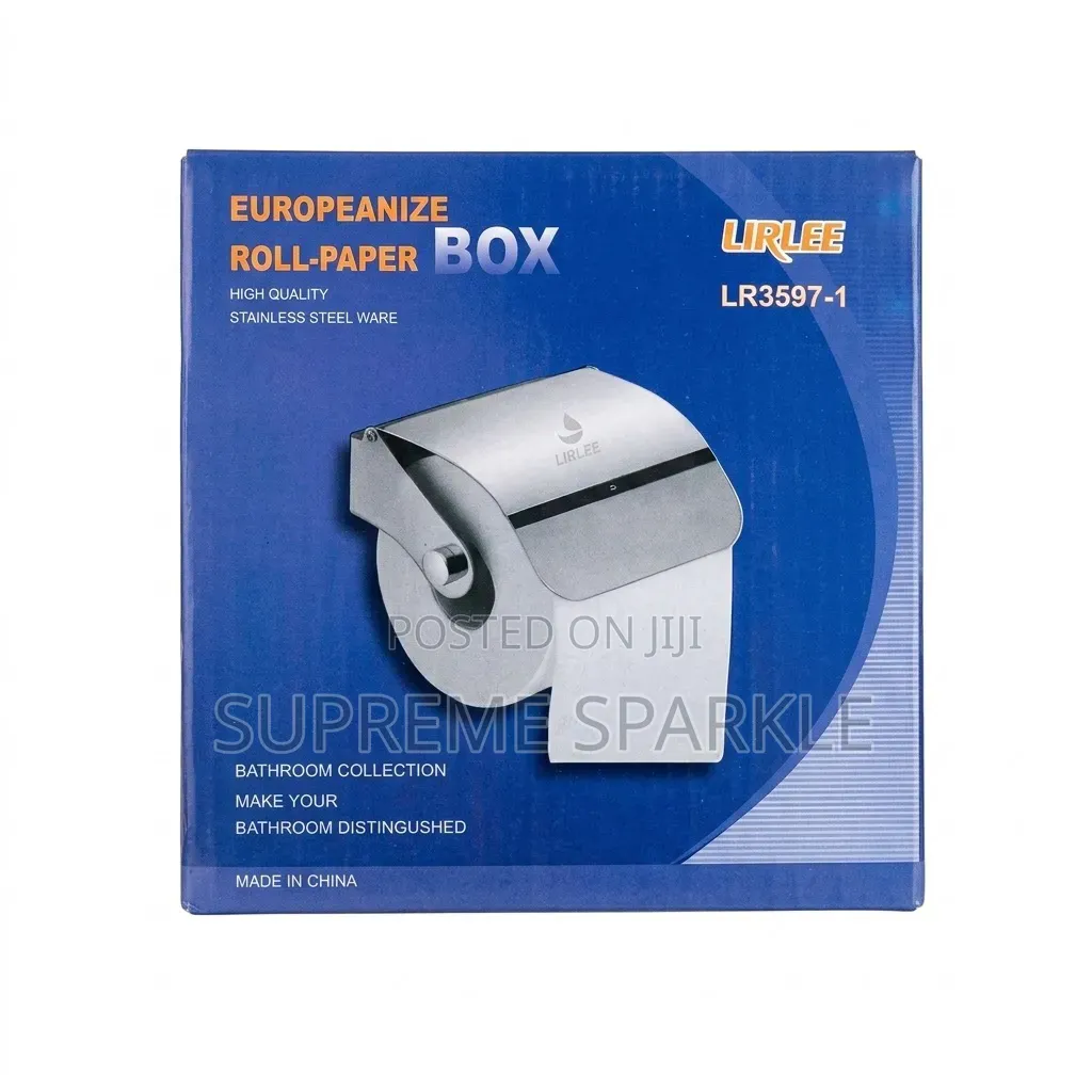 Tissue Holder Stainless Steel Toilet Paper Box LIRLEE